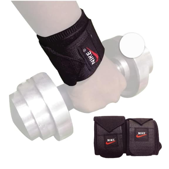 Wrist Support - 1 Pair - Black